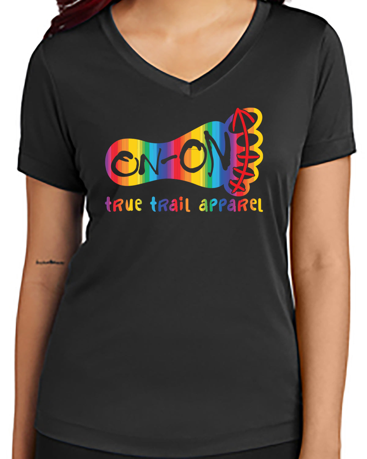 True Trail RAINBOW Ladies V SS