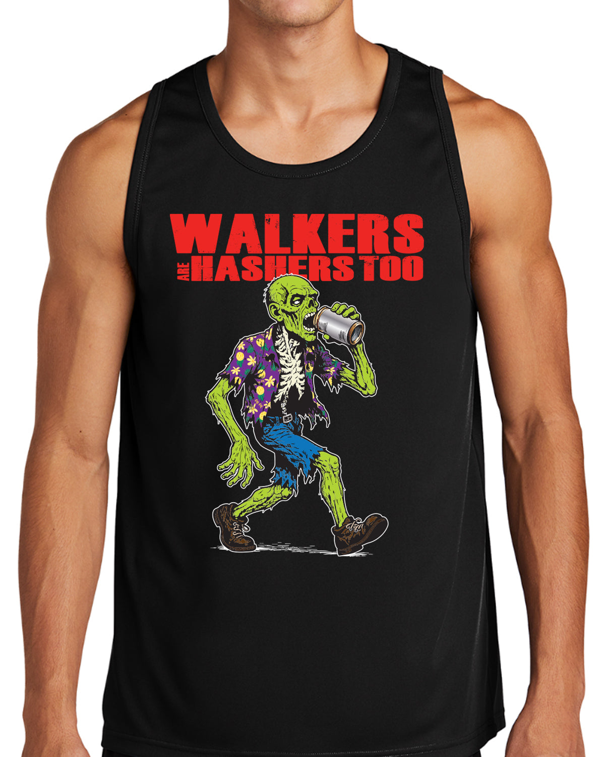 Walkers are Hashers Men's Tank