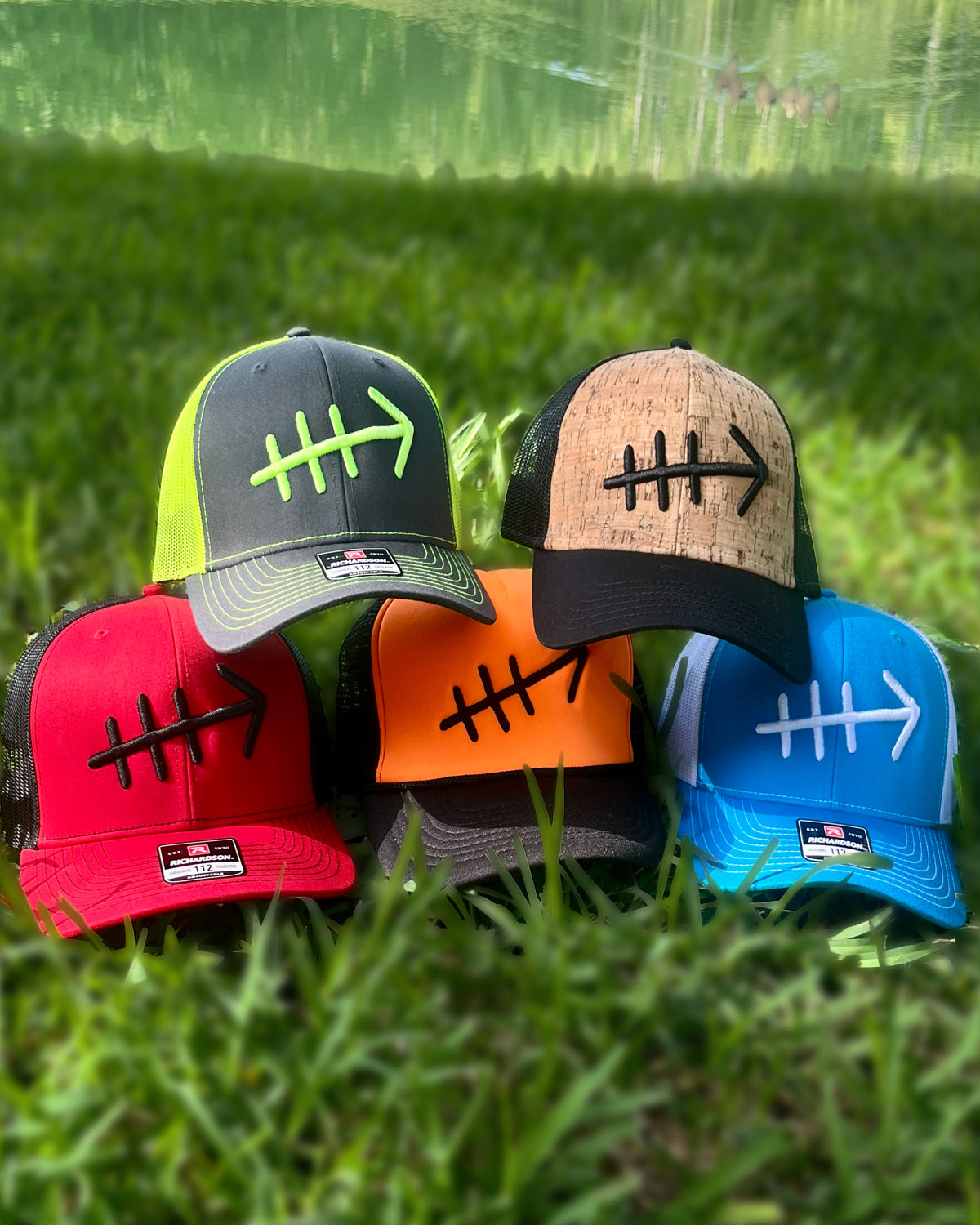 True Trail ARROW Trucker Snap-Back Hats