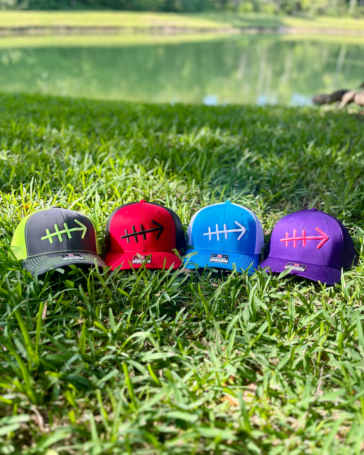 True Trail ARROW Trucker Snap-Back Hats