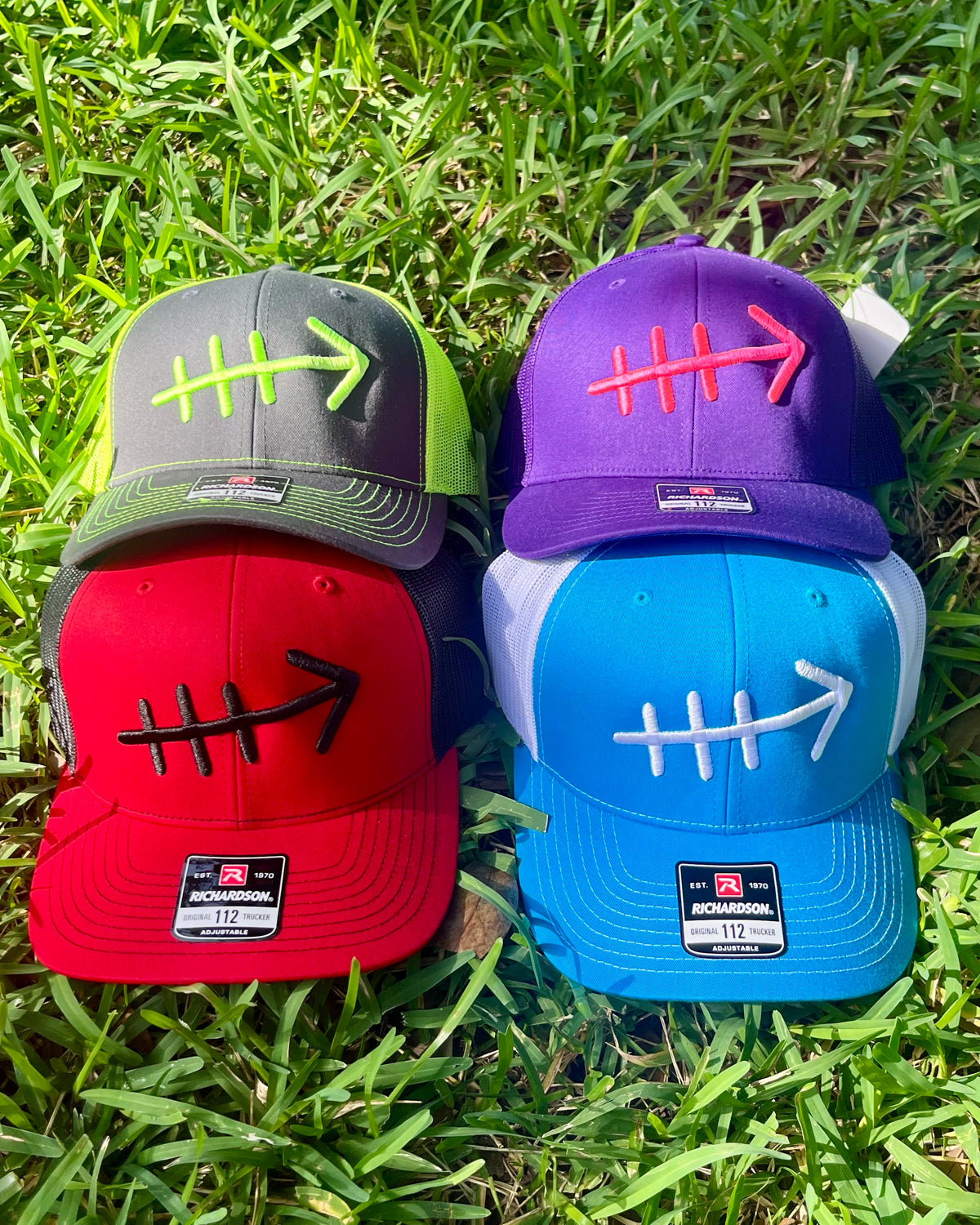 True Trail ARROW Trucker Snap-Back Hats