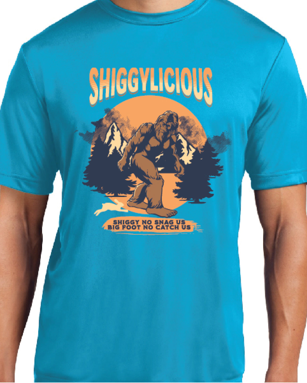 Shiggylicious Big Foot Sport-Tek Performance Tee - Short Sleeve