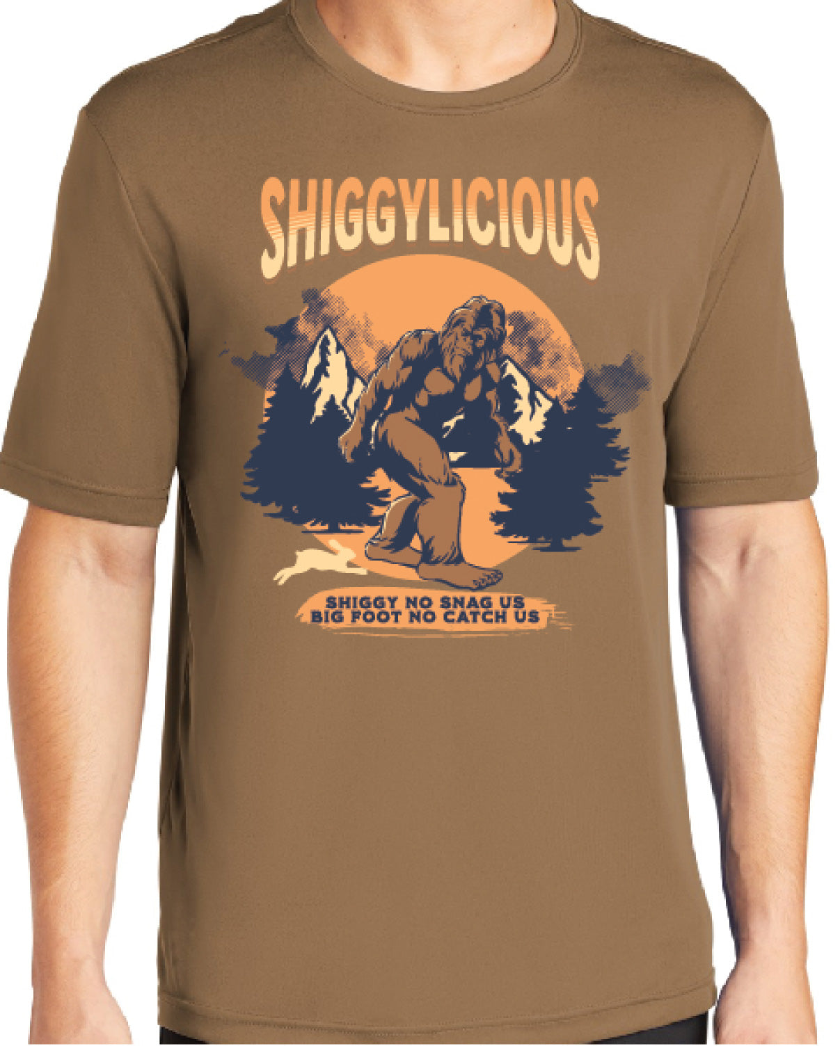 Shiggylicious Big Foot Sport-Tek Performance Tee - Short Sleeve