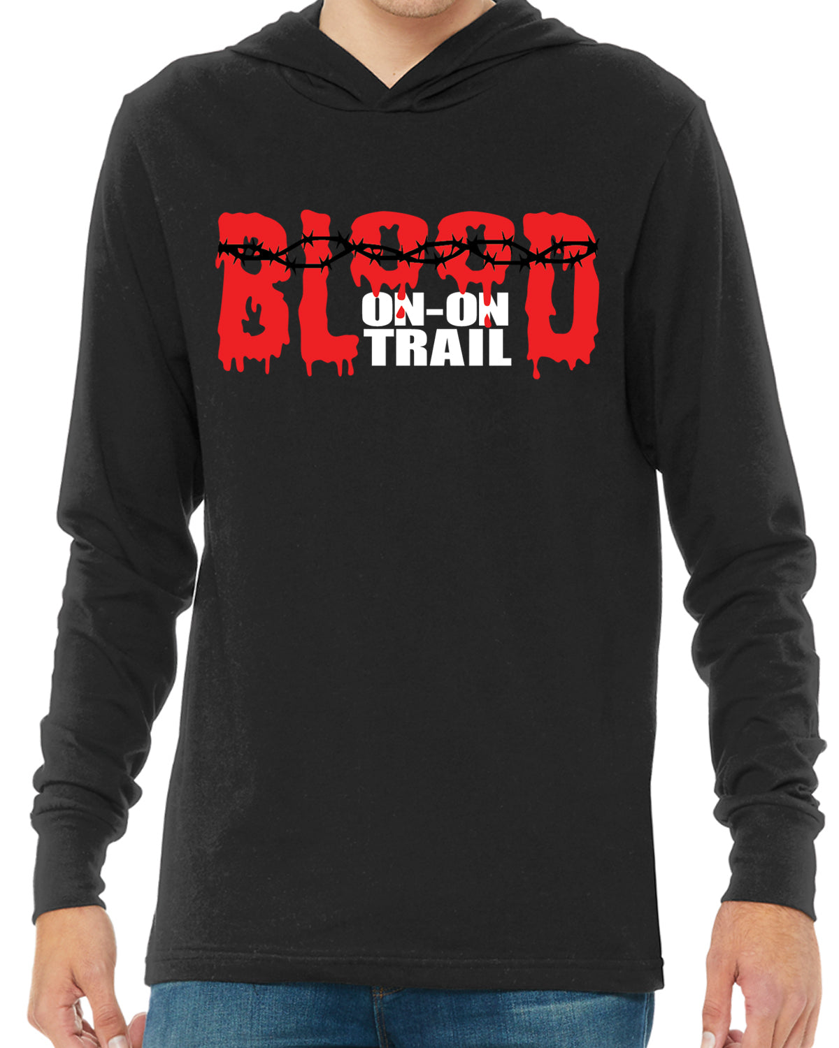 Blood ON-ON Trail Airlume T-shirt Hoodie