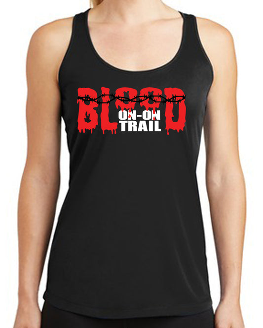 Blood ON-ON Trail Ladies Sport-Tek Racerback Tank