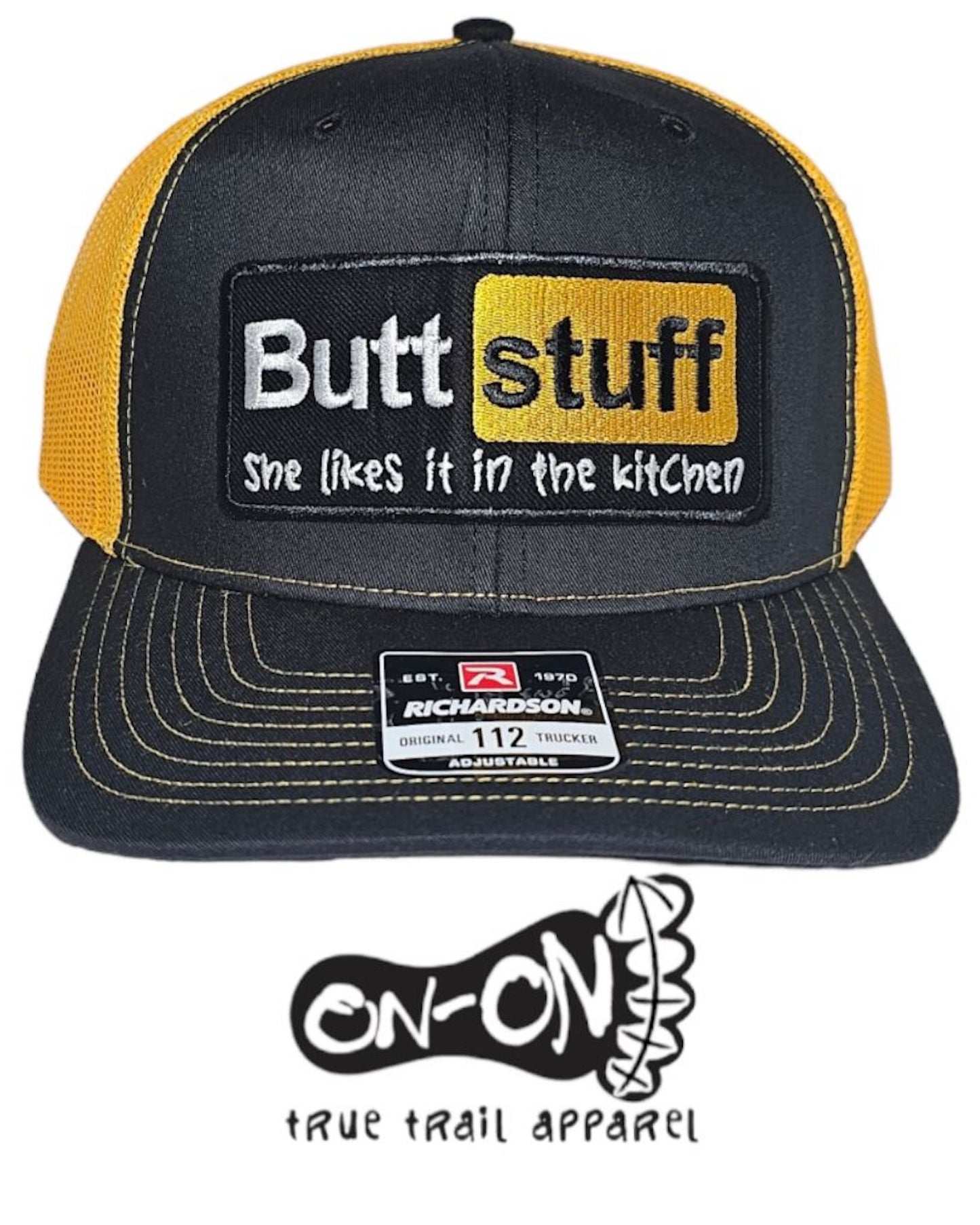 Butt Stuff Embroidered Patch Trucker Hat