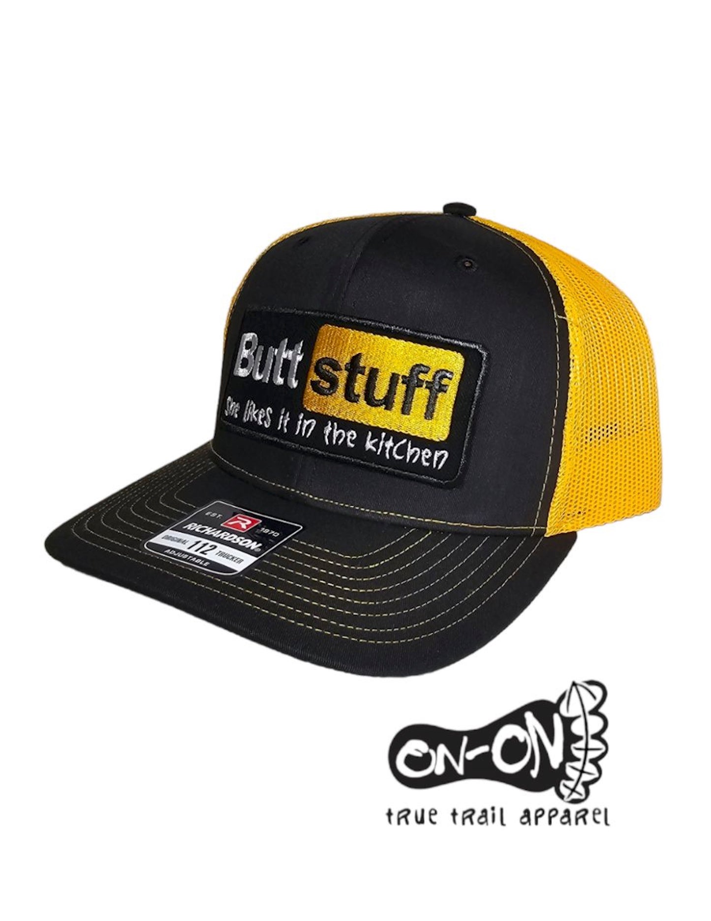 Butt Stuff Embroidered Patch Trucker Hat