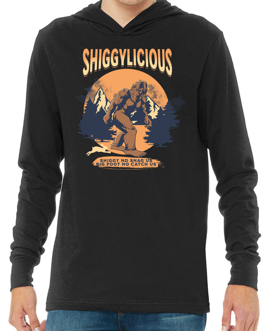 Shiggylicious BIG FOOT Airlume T-shirt Hoodie