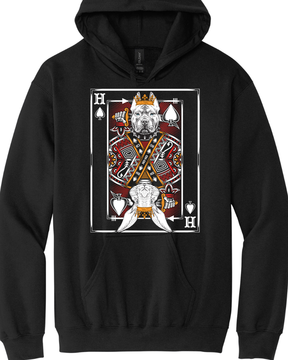 Playing Card Pullover Hoodie