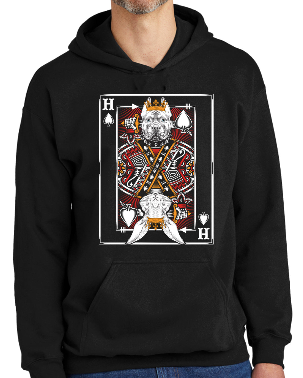 Playing Card Pullover Hoodie