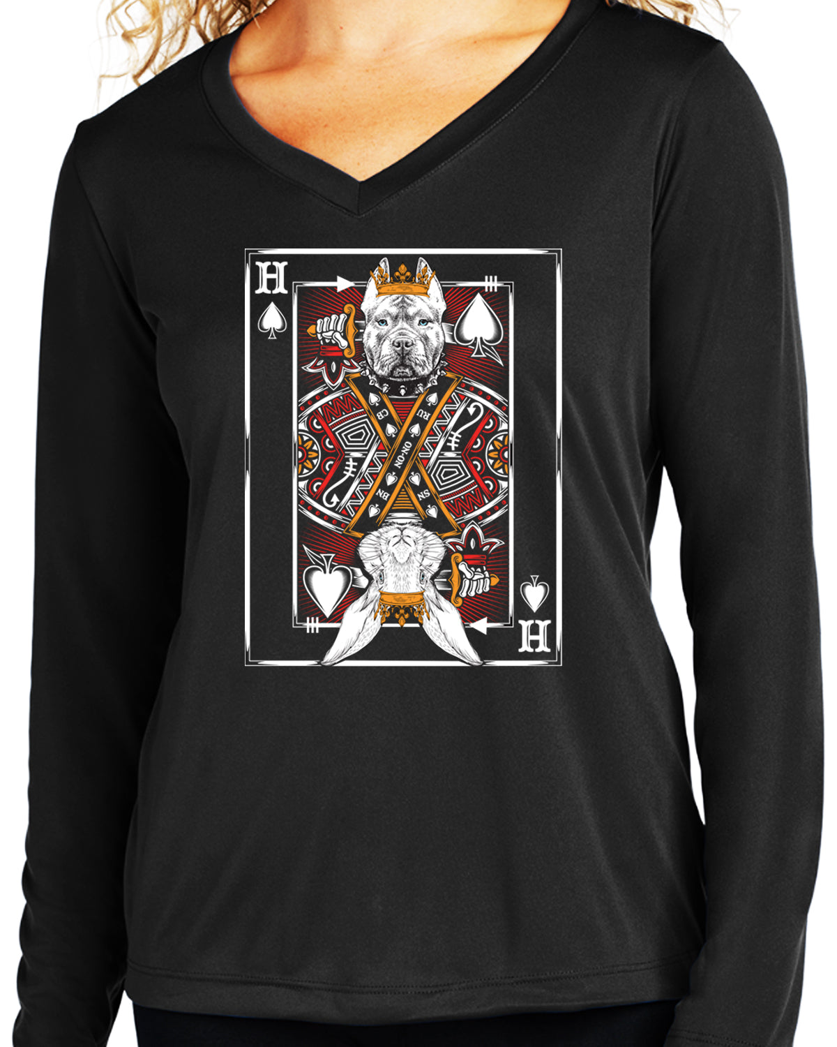 Playing Card Ladies V LS