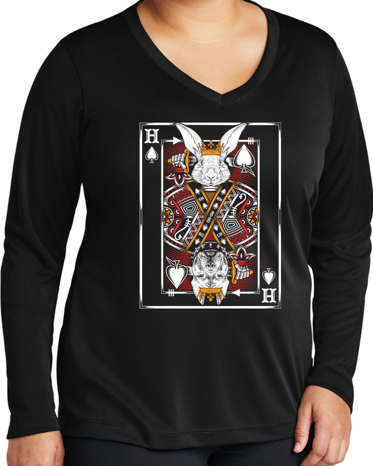 Playing Card Ladies V LS