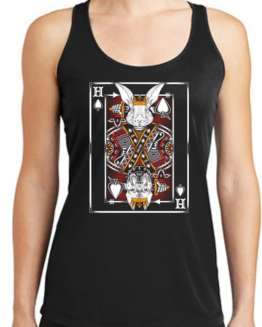 Playing Card Ladies' Tank