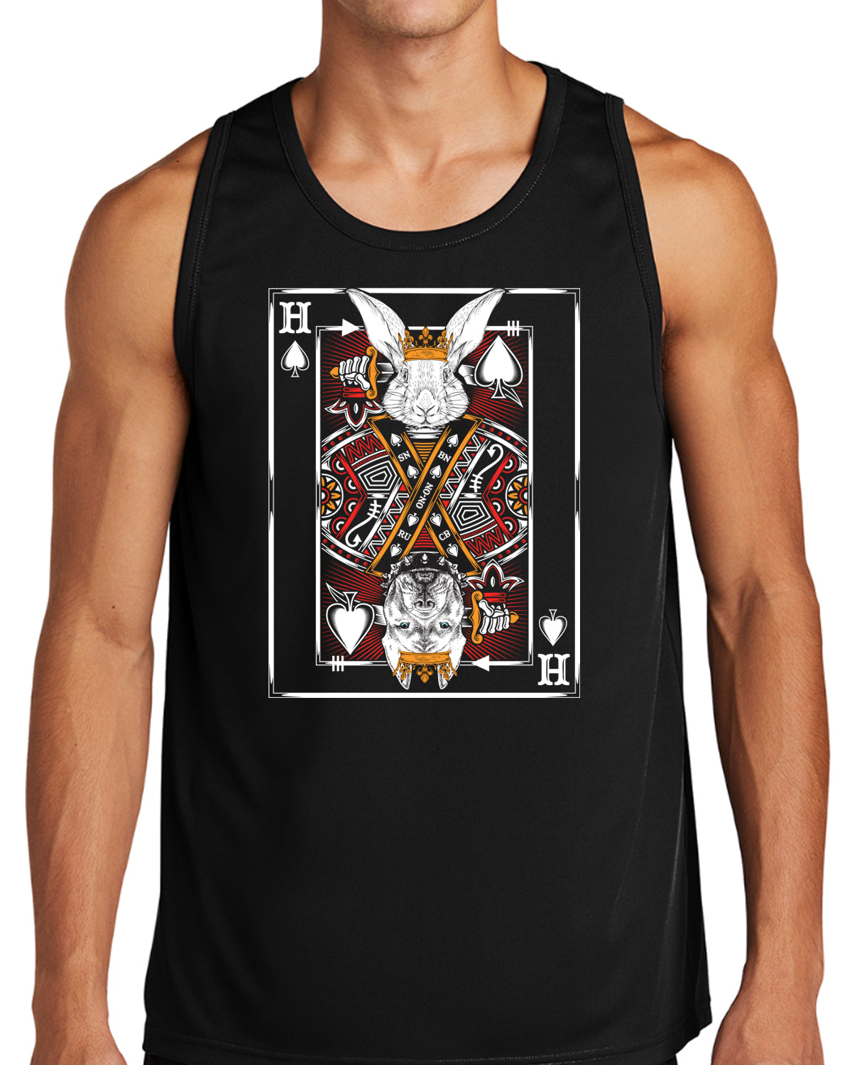 Playing Card Men's Tank