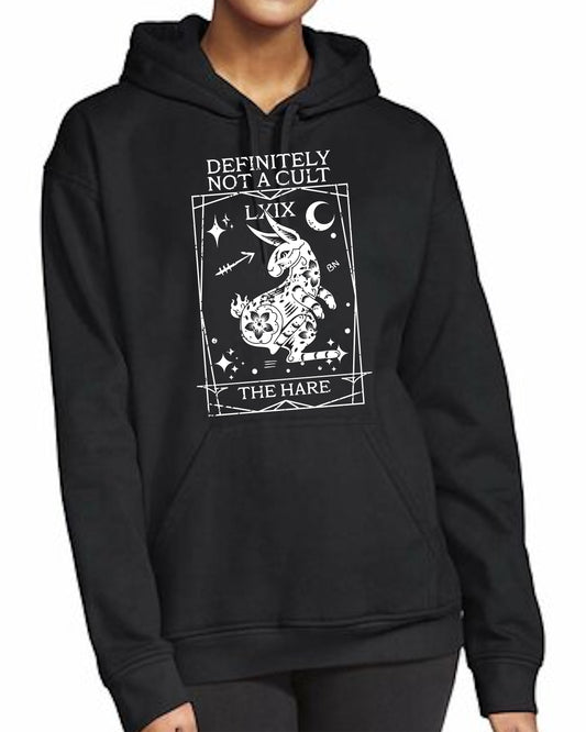 The HARE Tarot - Not a Cult Softstyle Pullover Hoodie