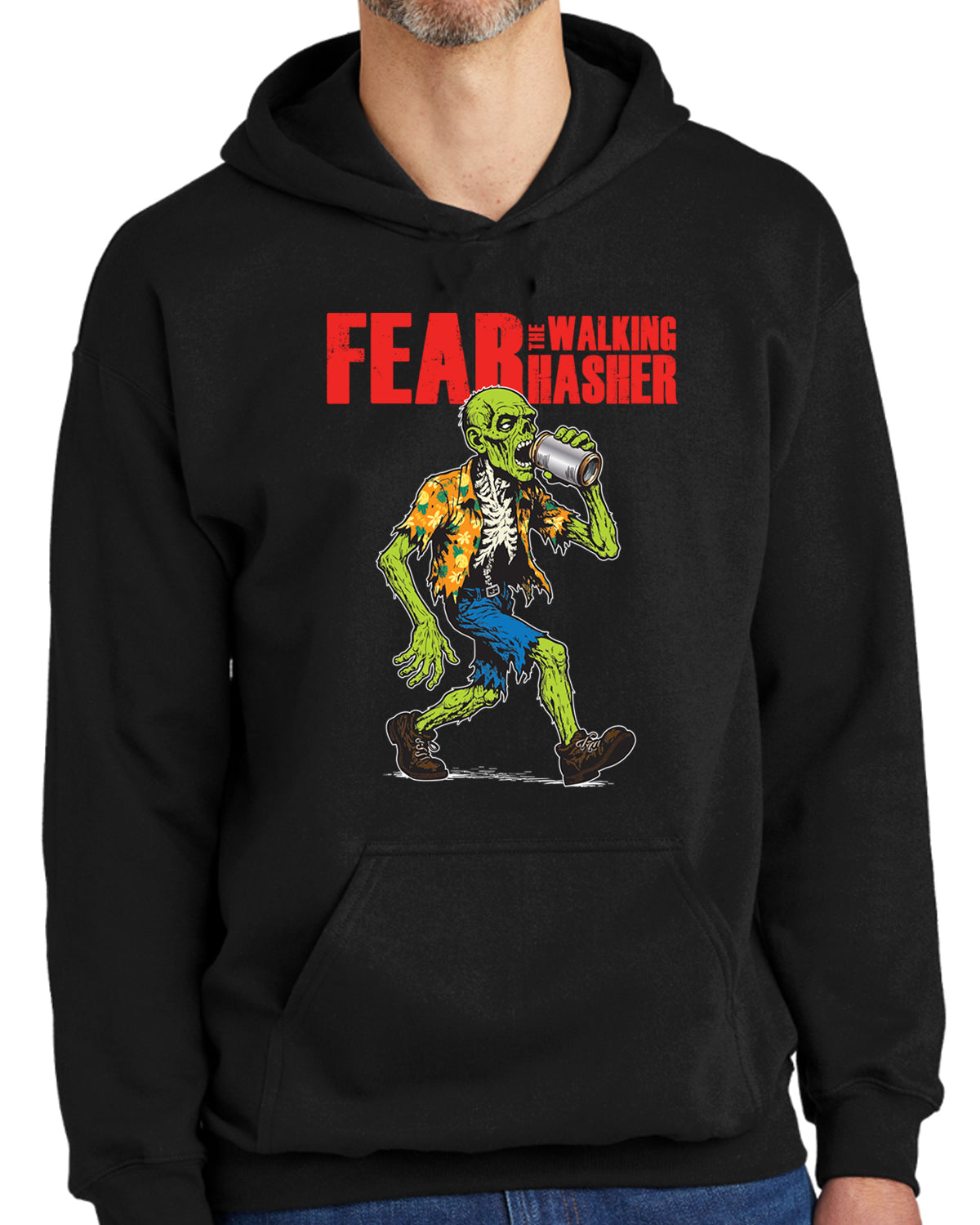 Fear the Walking Hasher Pullover Hoodie