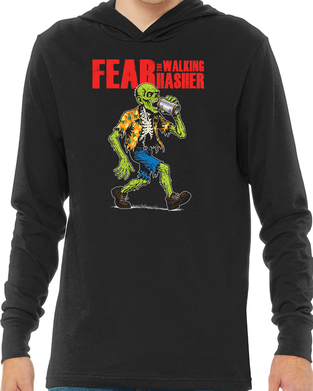 Fear the Walking Hasher T-shirt Hoodie
