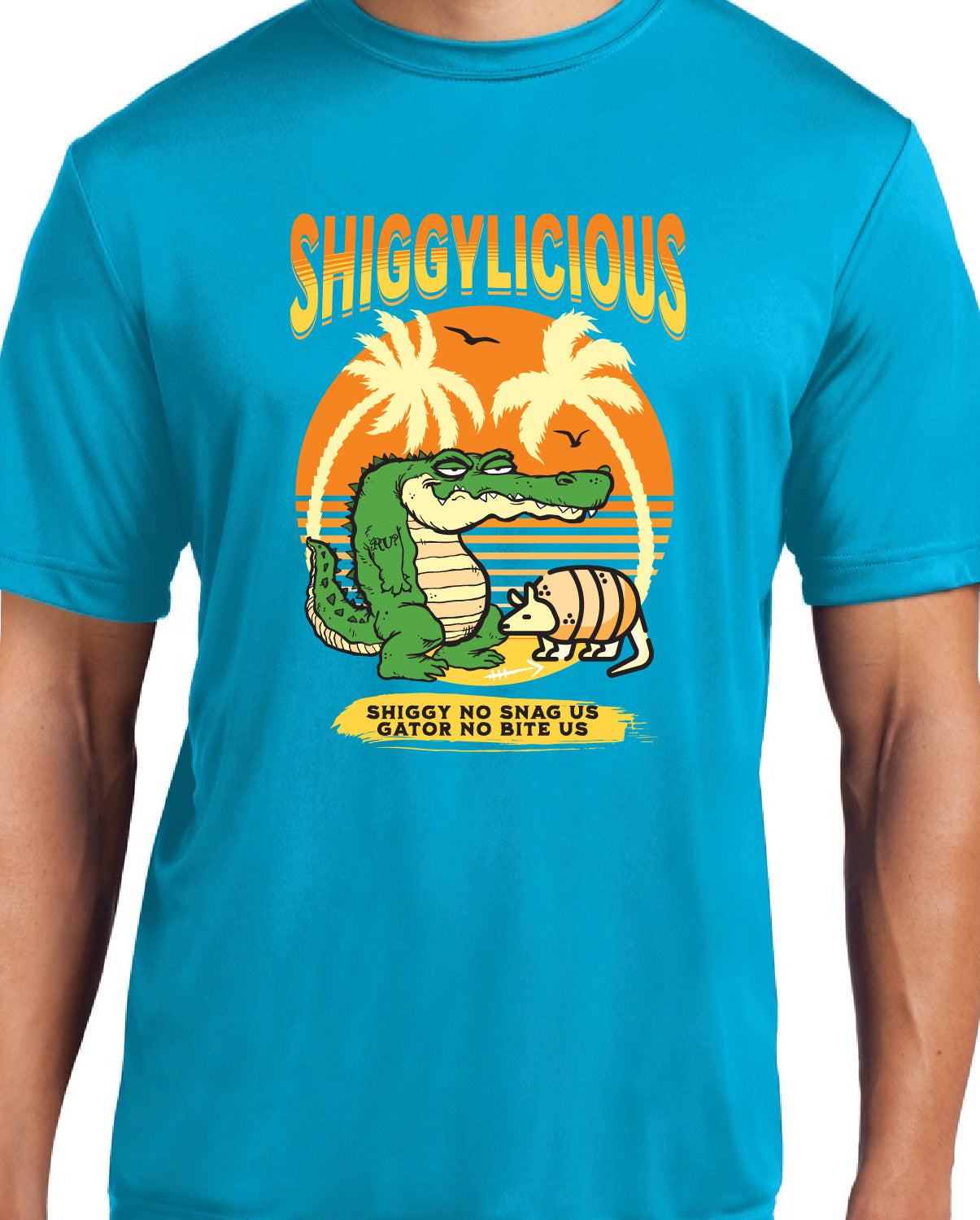 Shiggylicious Gator Sport-Tek Performance Tee - Short Sleeve