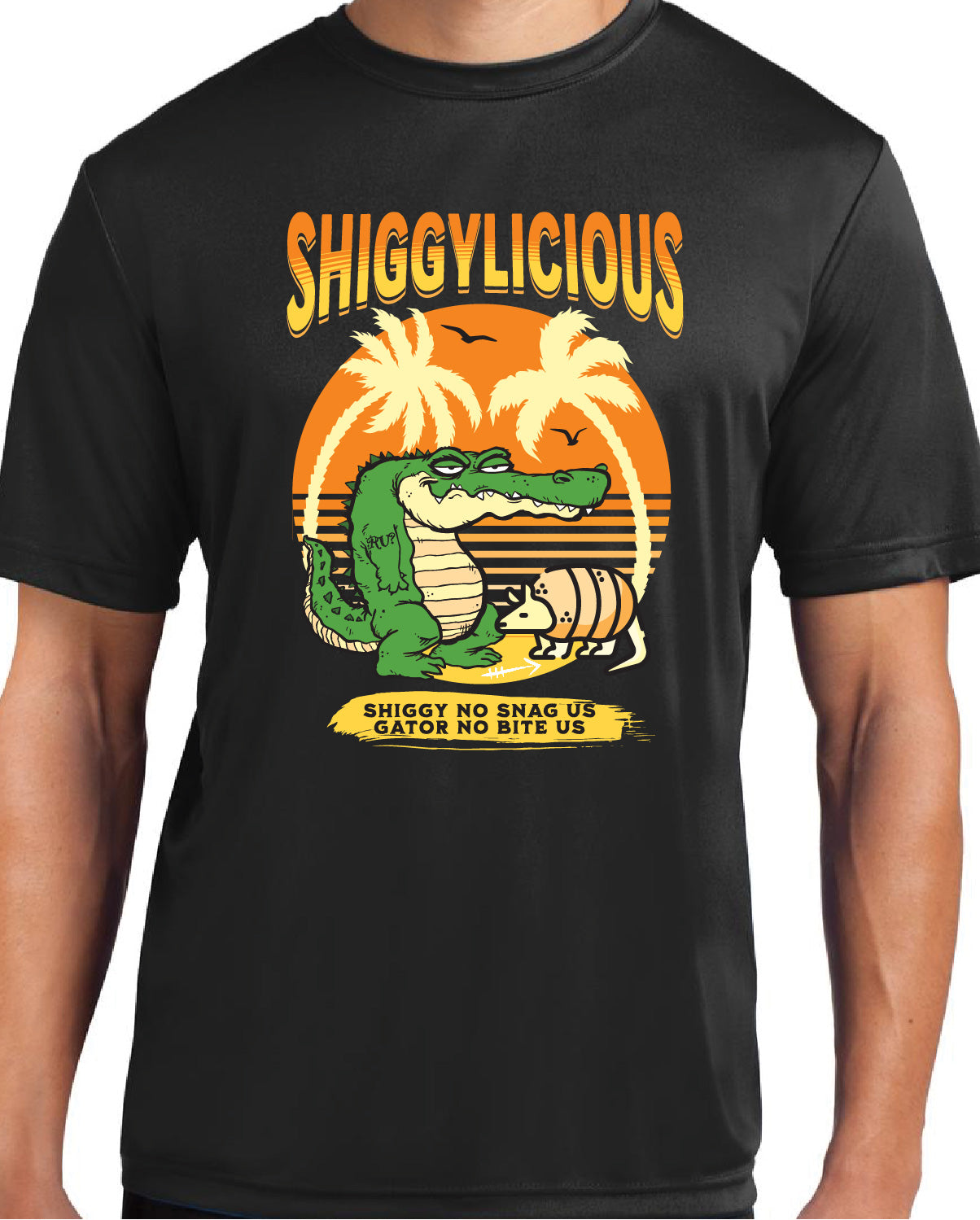 Shiggylicious Gator Sport-Tek Performance Tee - Short Sleeve