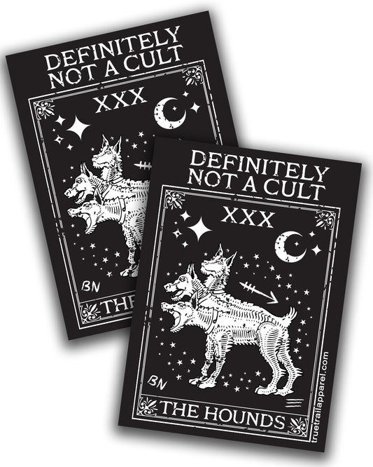 The Hounds Tarot - Not a Cult Vinyl Sticker