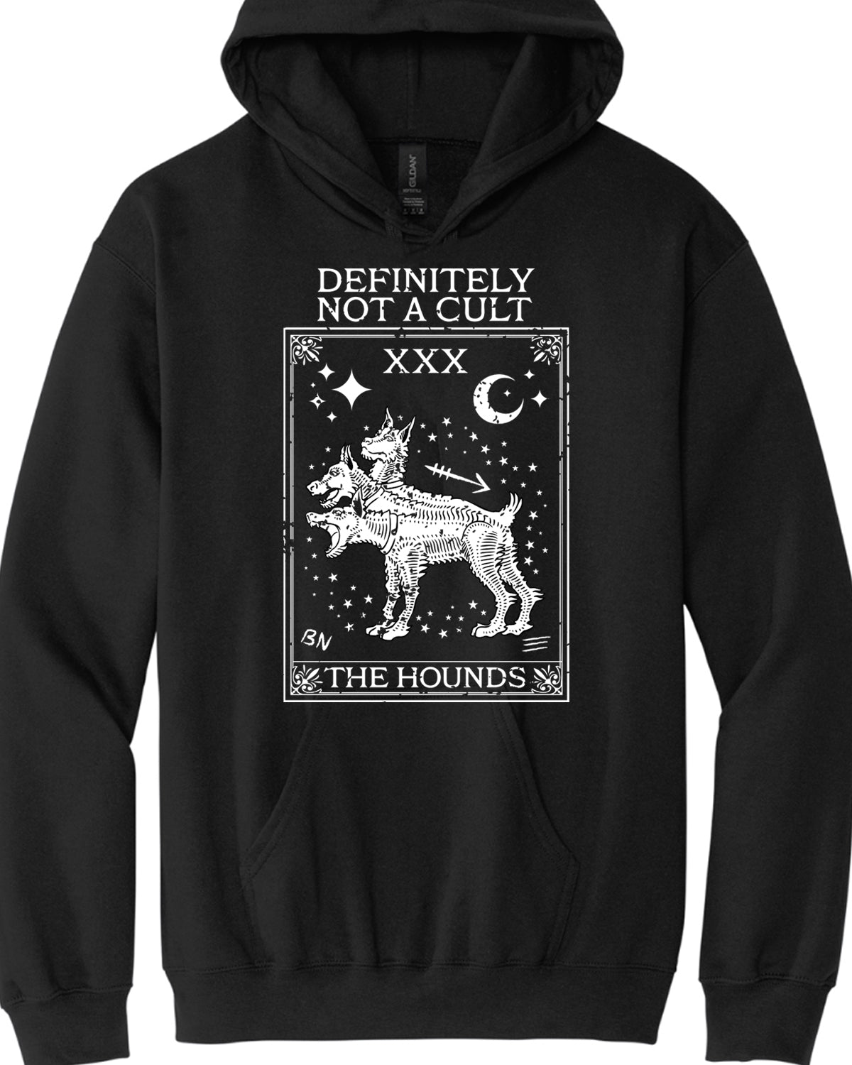 The HOUNDS Tarot - Not a Cult Softstyle Pullover Hoodie