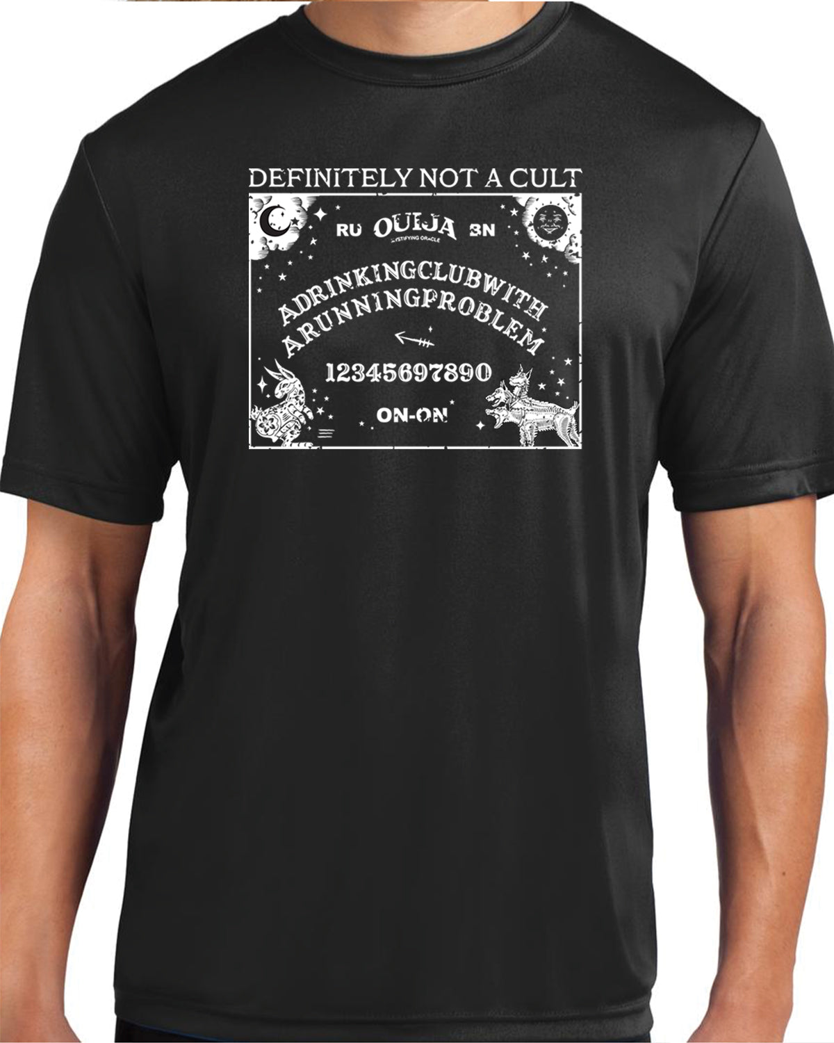 Hash Ouija Board - Not a Cult Sport-Tek Performance Tee - Short Sleeve