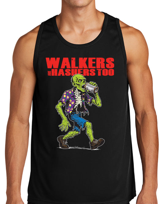 Walkers are Hashers Men's Tank