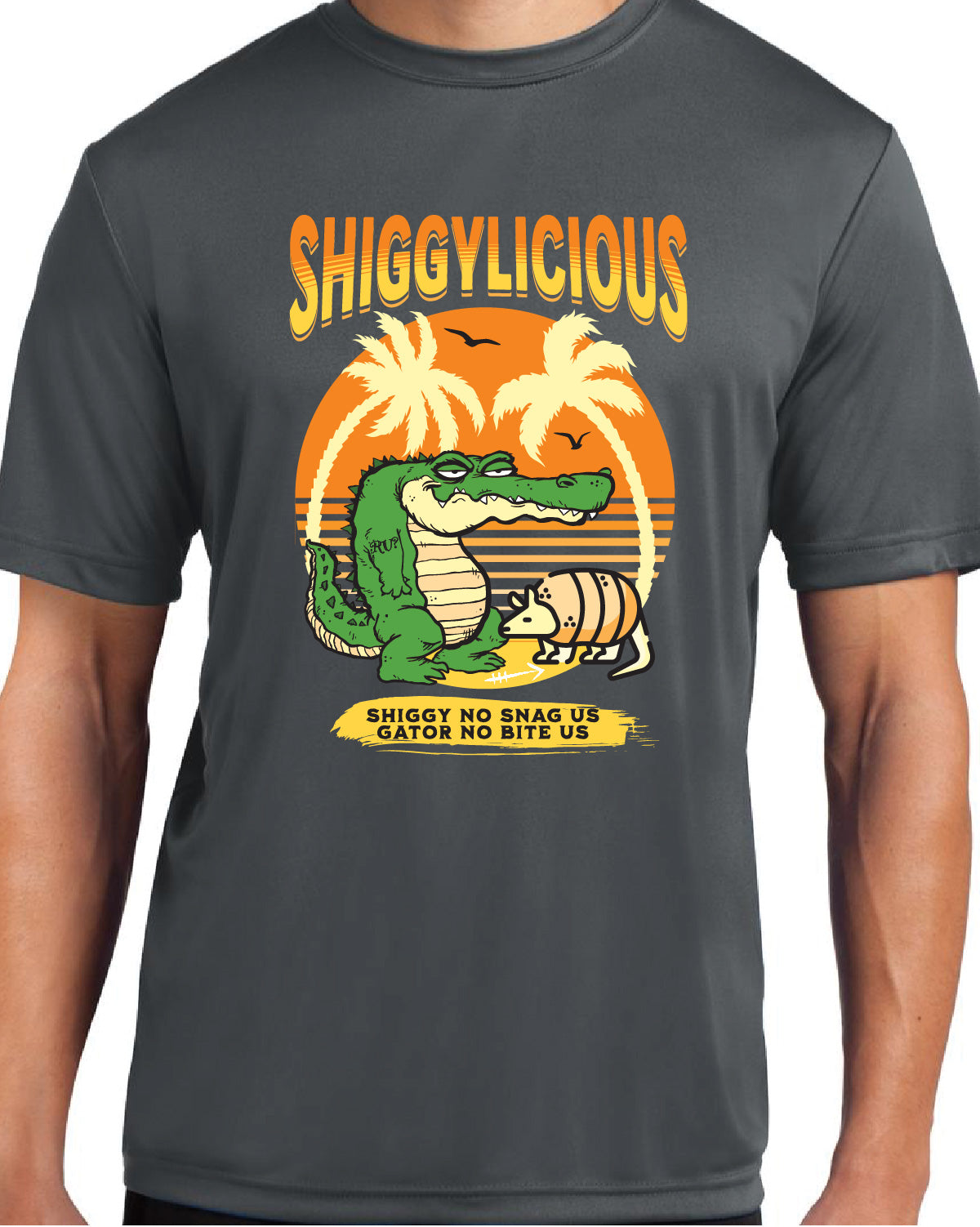 Shiggylicious Gator Sport-Tek Performance Tee - Short Sleeve
